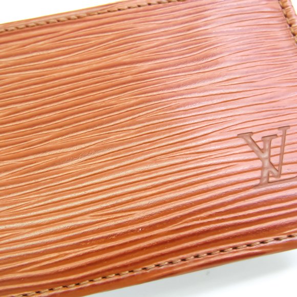 LOUIS VUITTON Epi Pochette Cle M63803 Unisex Epi Leather Coin Purse/coin Case Ke - Picture 8 of 10